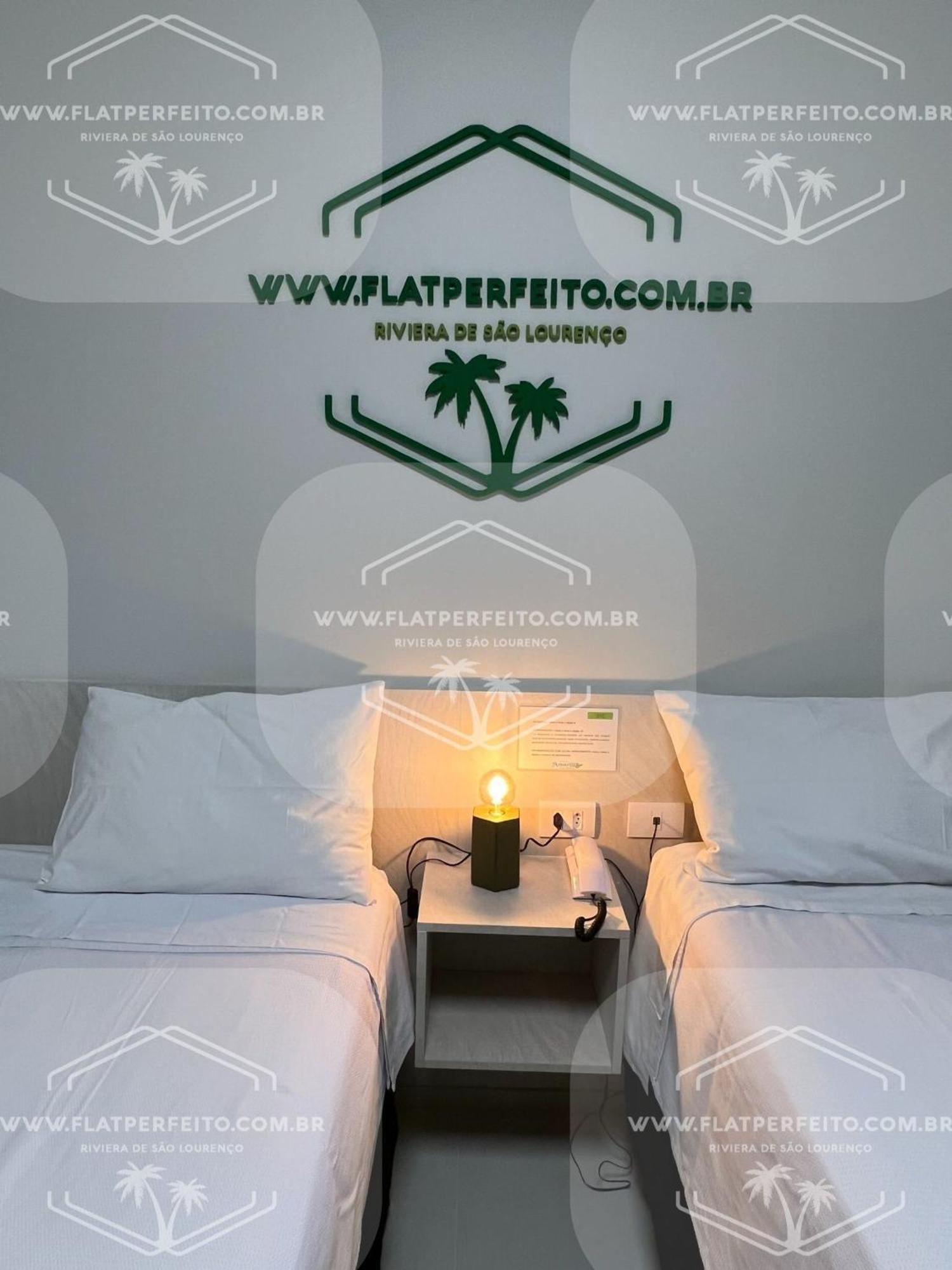 Flat Perfeito Flat Amarilis Em Riviera Sao Lourenco Com Cafe Da Manha E Enxoval Completo Toalhas Praia E Piscina Com Trocas Ривьера-де-Сан-Лоренсу Экстерьер фото