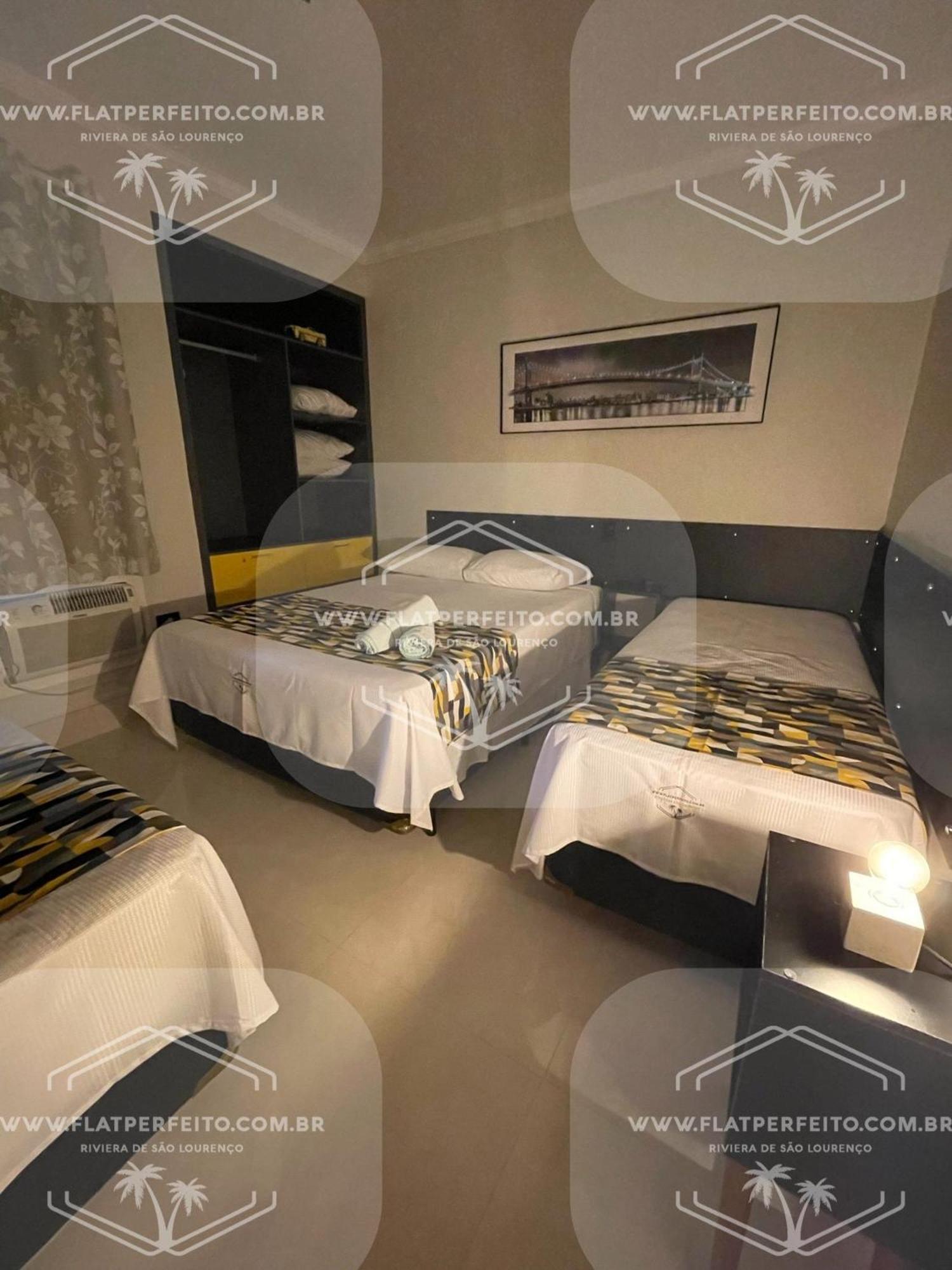 Flat Perfeito Flat Amarilis Em Riviera Sao Lourenco Com Cafe Da Manha E Enxoval Completo Toalhas Praia E Piscina Com Trocas Ривьера-де-Сан-Лоренсу Экстерьер фото
